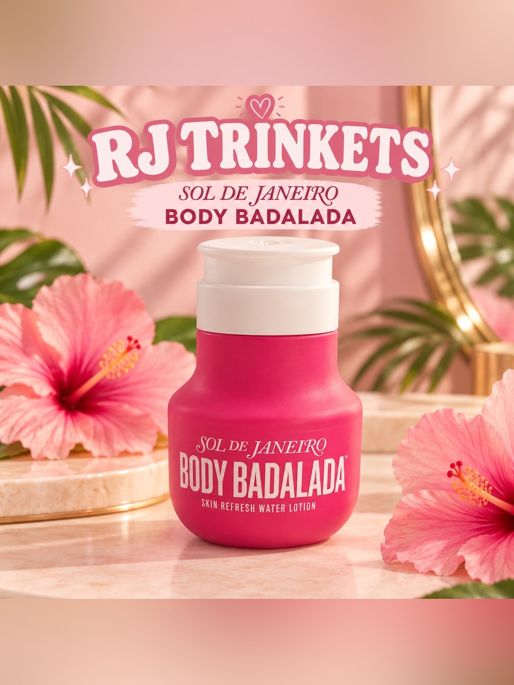 Sol de Janeiro Body Badalada Skin Refresh Water Lotion - Pink